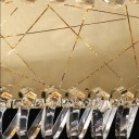 Loft Industry Modern - Spiral Glass Chandelier